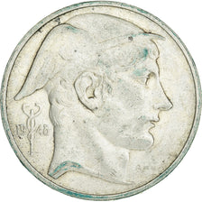 Monnaie, Belgique, 50 Francs, 50 Frank, 1948, TB+, Argent, KM:136.1