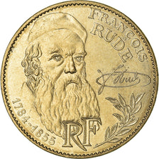 Moeda, França, François Rude, 10 Francs, 1984, AU(55-58), Níquel-Bronze
