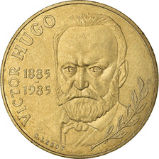 Moeda, França, Victor Hugo, 10 Francs, 1985, AU(50-53), Níquel-Bronze, KM:956