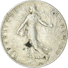Coin, France, Semeuse, 50 Centimes, 1915, Paris, EF(40-45), Silver, KM:854