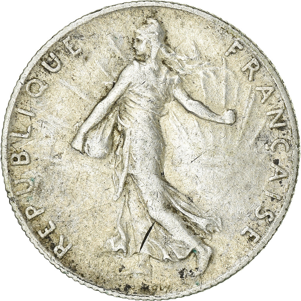 Monnaie, France, Semeuse, 50 Centimes, 1915, Paris, TTB, Argent, KM:854