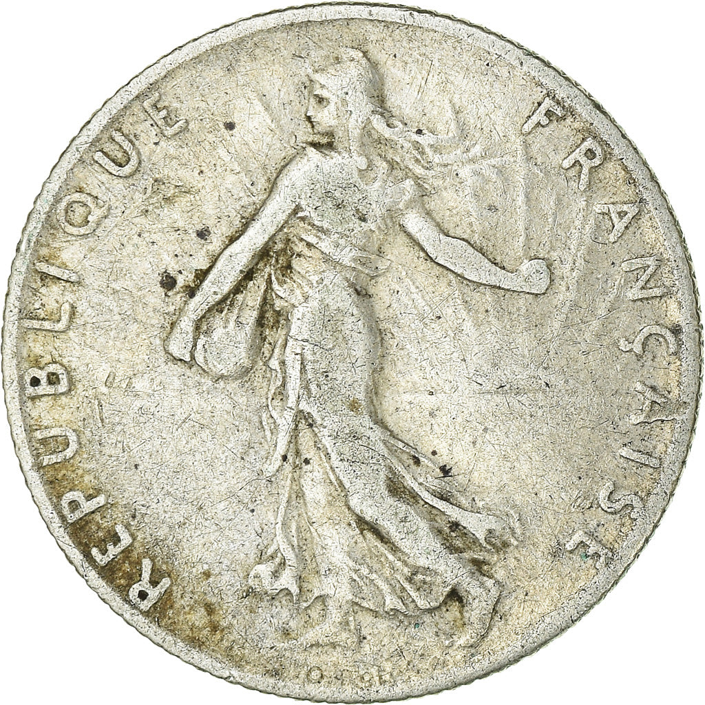 Coin, France, Semeuse, 50 Centimes, 1912, Paris, EF(40-45), Silver, KM:854