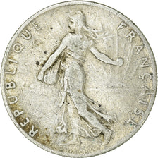 Coin, France, Semeuse, 50 Centimes, 1912, Paris, EF(40-45), Silver, KM:854