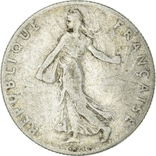 Moneda, Francia, Semeuse, 50 Centimes, 1899, Paris, BC+, Plata, KM:854