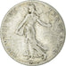 Moneda, Francia, Semeuse, 50 Centimes, 1899, Paris, BC+, Plata, KM:854
