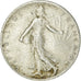 Coin, France, Semeuse, 50 Centimes, 1919, Paris, EF(40-45), Silver, KM:854
