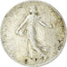 Coin, France, Semeuse, 50 Centimes, 1919, Paris, EF(40-45), Silver, KM:854