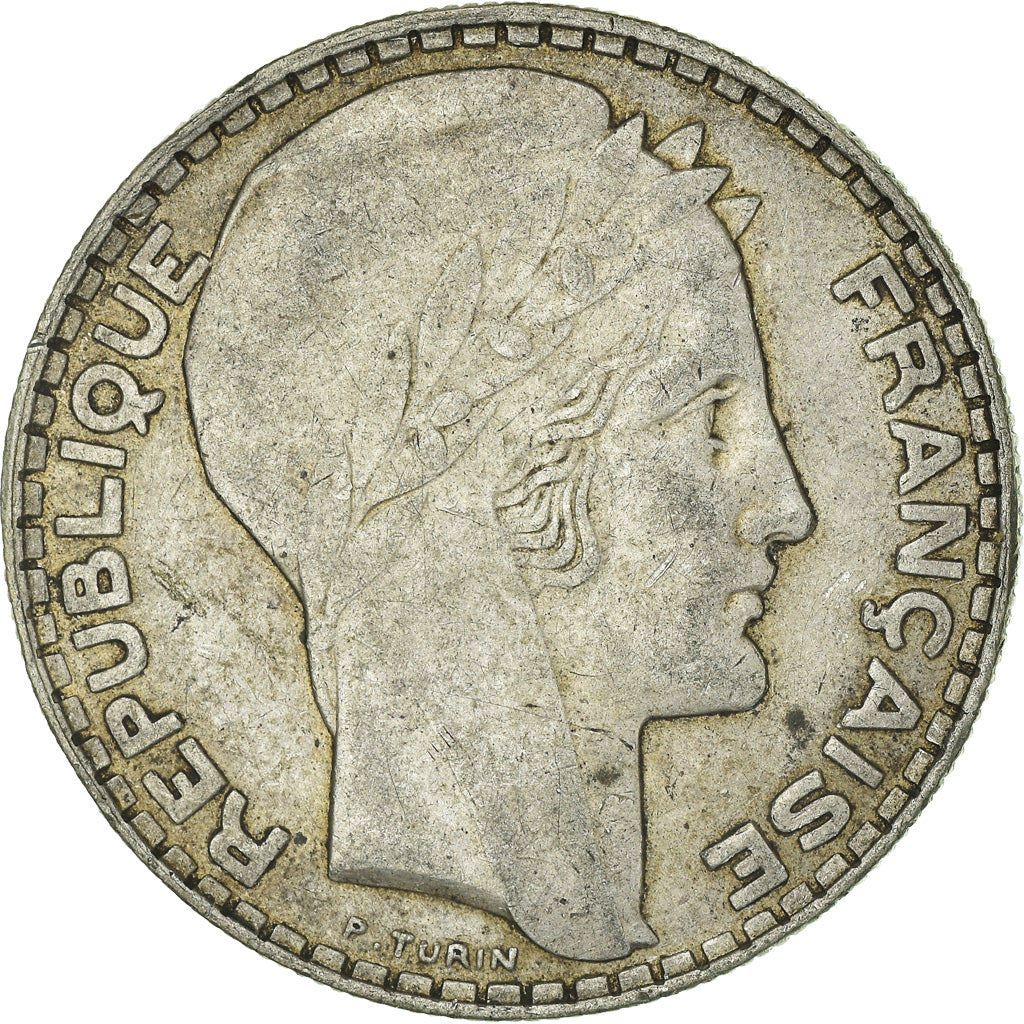 Coin, France, Turin, 20 Francs, 1933, Paris, EF(40-45), Silver, KM:879