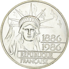 Monnaie, France, Statue de la Liberté, 100 Francs, 1986, TTB, Argent, KM:960
