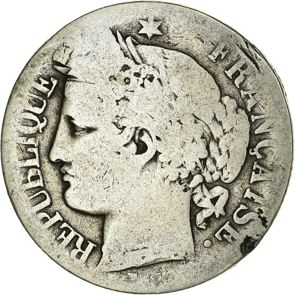 Coin, France, Cérès, Franc, Paris, VG(8-10), Silver, KM:822.1
