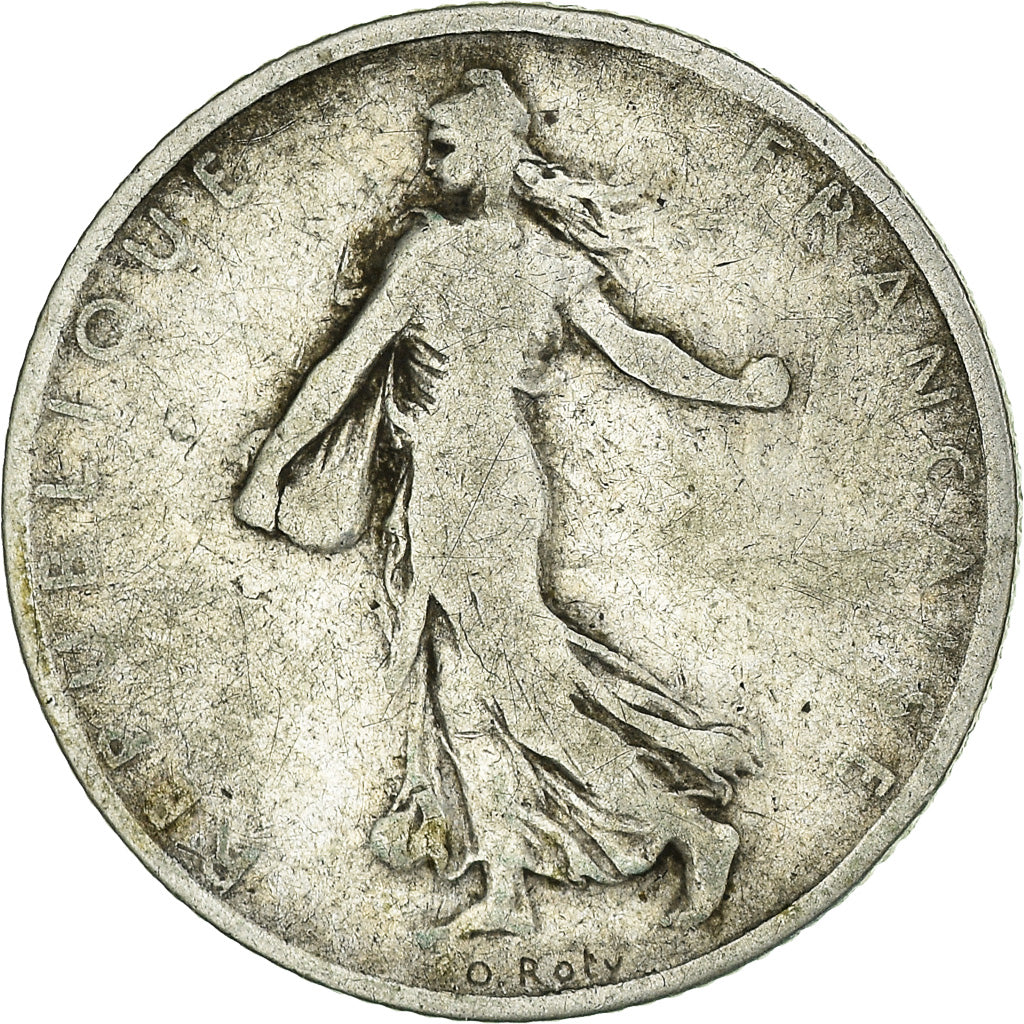 Coin, France, Semeuse, Franc, 1899, Paris, VF(30-35), Silver, KM:844.1