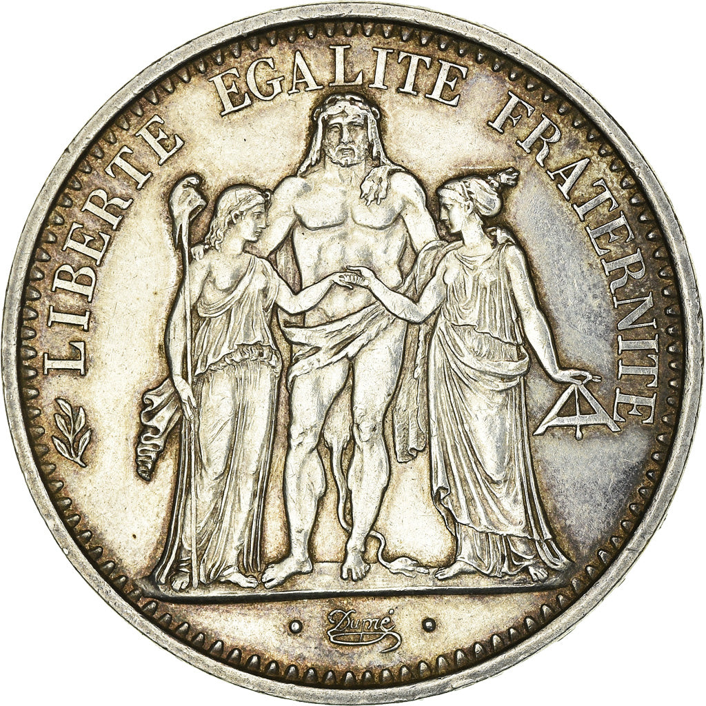 Coin, France, Hercule, 10 Francs, 1966, Paris, AU(50-53), Silver, KM:932