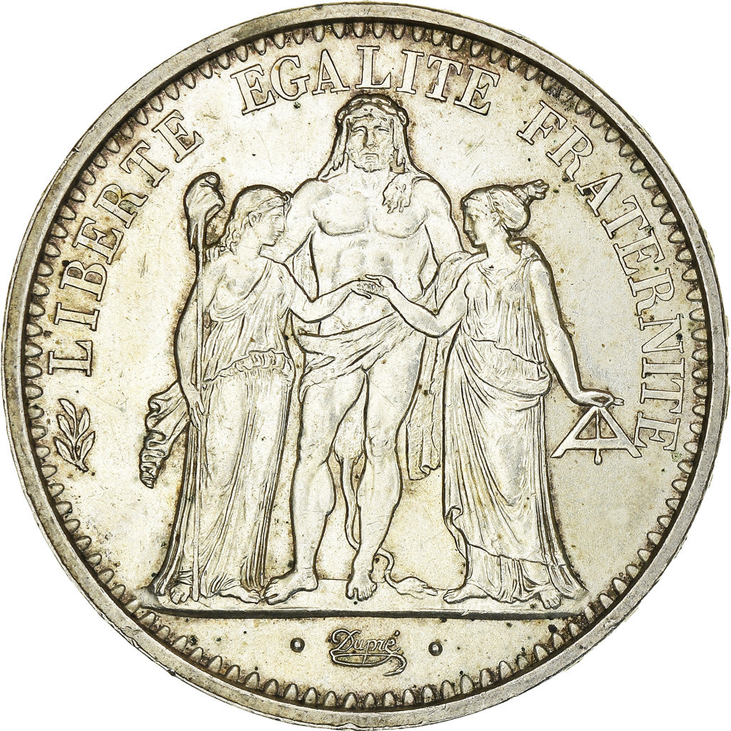 Coin, France, Hercule, 10 Francs, 1965, Paris, AU(55-58), Silver, KM:932