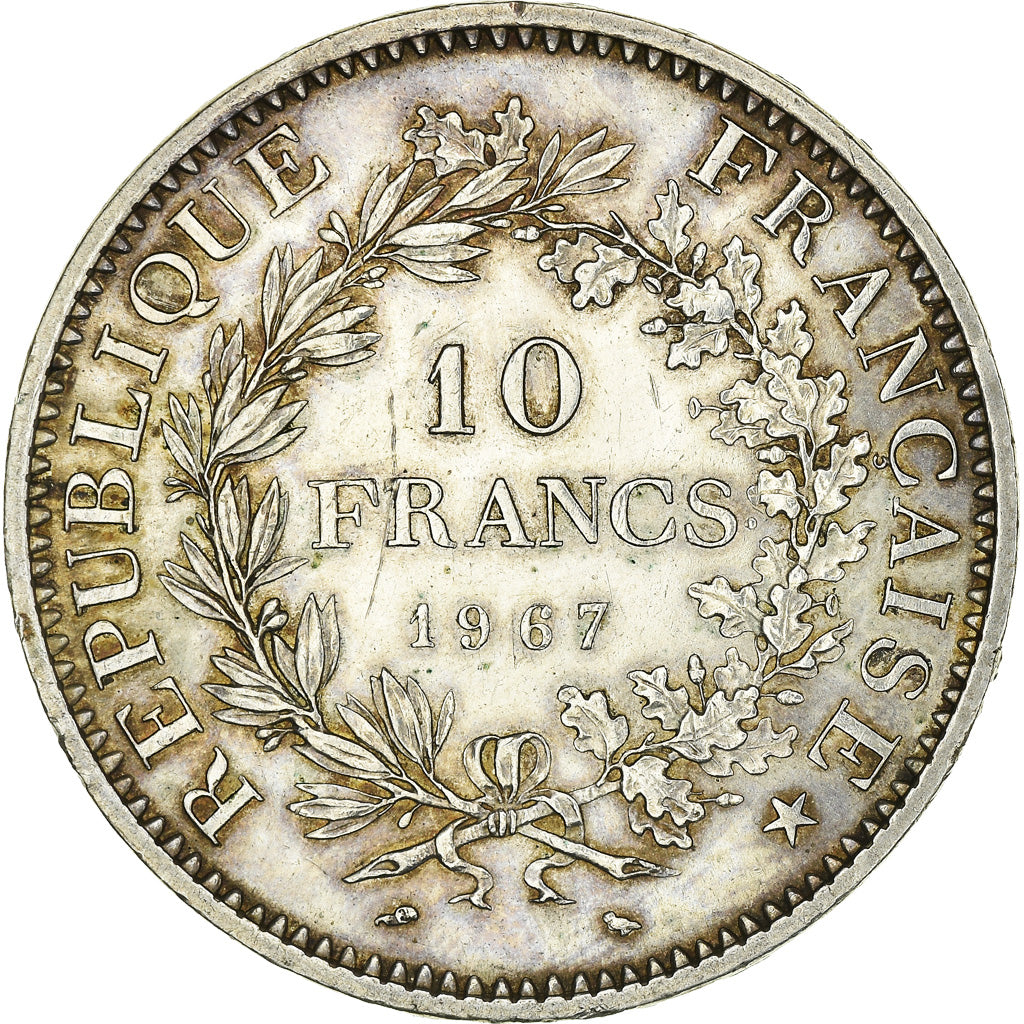 Monnaie, France, Hercule, 10 Francs, 1967, Paris, TTB+, Argent, KM:932