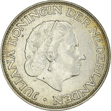 Monnaie, Pays-Bas, Juliana, 2-1/2 Gulden, 1964, TTB+, Argent, KM:185