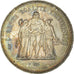 Coin, France, Hercule, 50 Francs, 1979, Paris, AU(55-58), Silver, KM:941.1