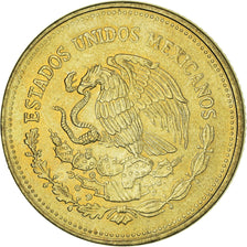 Coin, Mexico, 1000 Pesos, 1990, Mexico City, EF(40-45), Aluminum-Bronze, KM:536