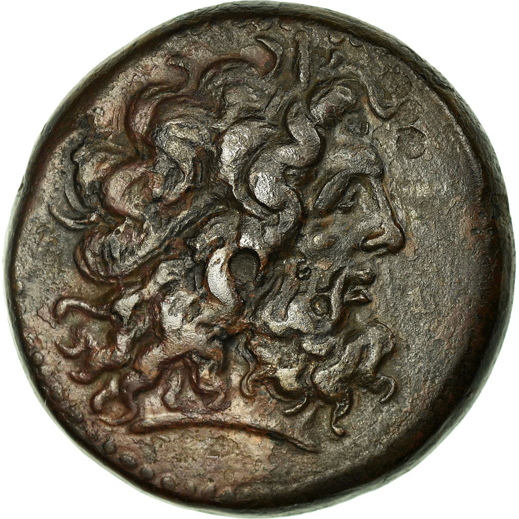 Coin, Egypt, Ptolémée IV (221-205 BC), Bronze, Alexandria, AU(50-53), Bronze
