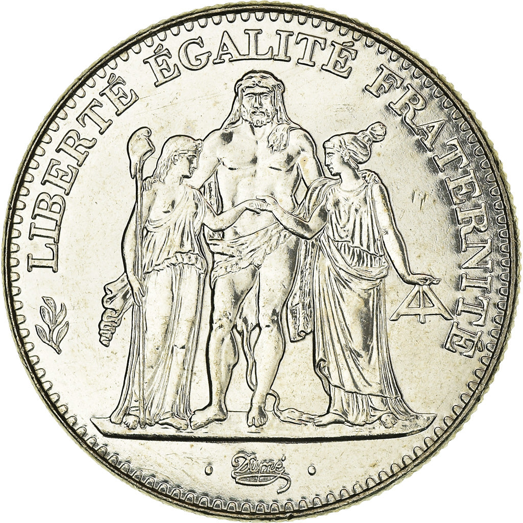 Coin, France, Hercule, 5 Francs, 1996, Paris, AU(55-58), Nickel, KM:1155