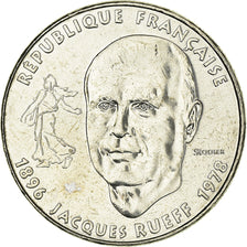 Coin, France, Jacques Rueff, Franc, 1996, AU(55-58), Nickel, KM:1160