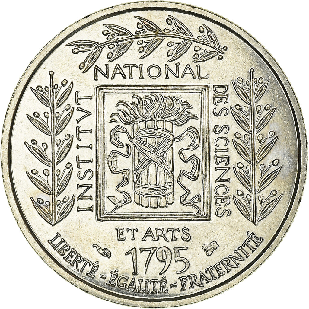 Münze, Frankreich, Institut, Franc, 1995, VZ, Nickel, KM:1133