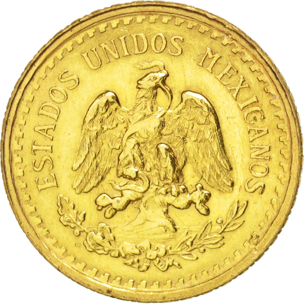 Mexique, République, 2 1/2 Pesos, 1945, Mexico City, KM 463