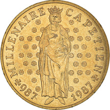 Coin, France, 10 Francs, 1987, AU(50-53), Nickel-Bronze, KM:961d