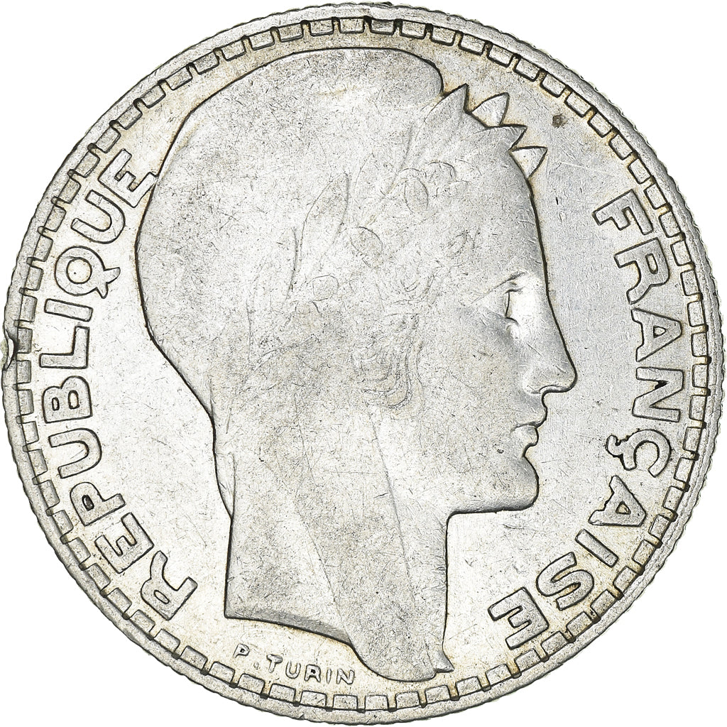 Coin, France, Turin, 10 Francs, 1930, Paris, VF(30-35), Silver, KM:878