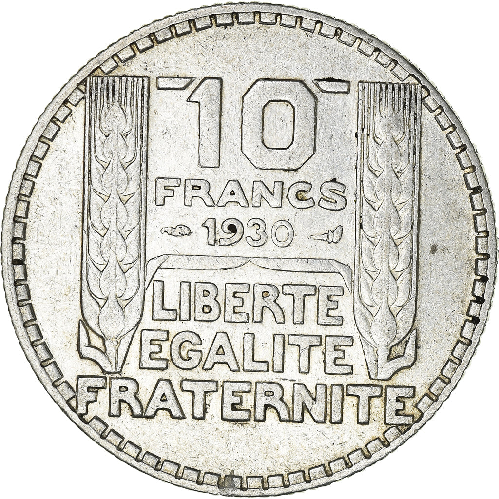 Coin, France, Turin, 10 Francs, 1930, Paris, VF(30-35), Silver, KM:878