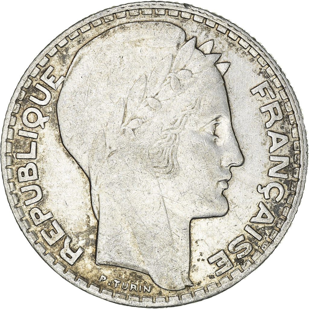 Coin, France, Turin, 10 Francs, 1930, Paris, VF(30-35), Silver, KM:878