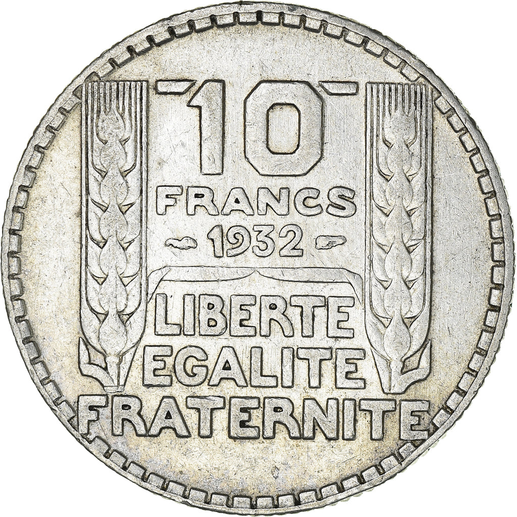 Coin, France, Turin, 10 Francs, 1932, Paris, VF(30-35), Silver, KM:878