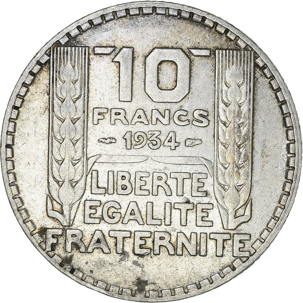 Monnaie, France, Turin, 10 Francs, 1934, Paris, TTB, Argent, KM:878