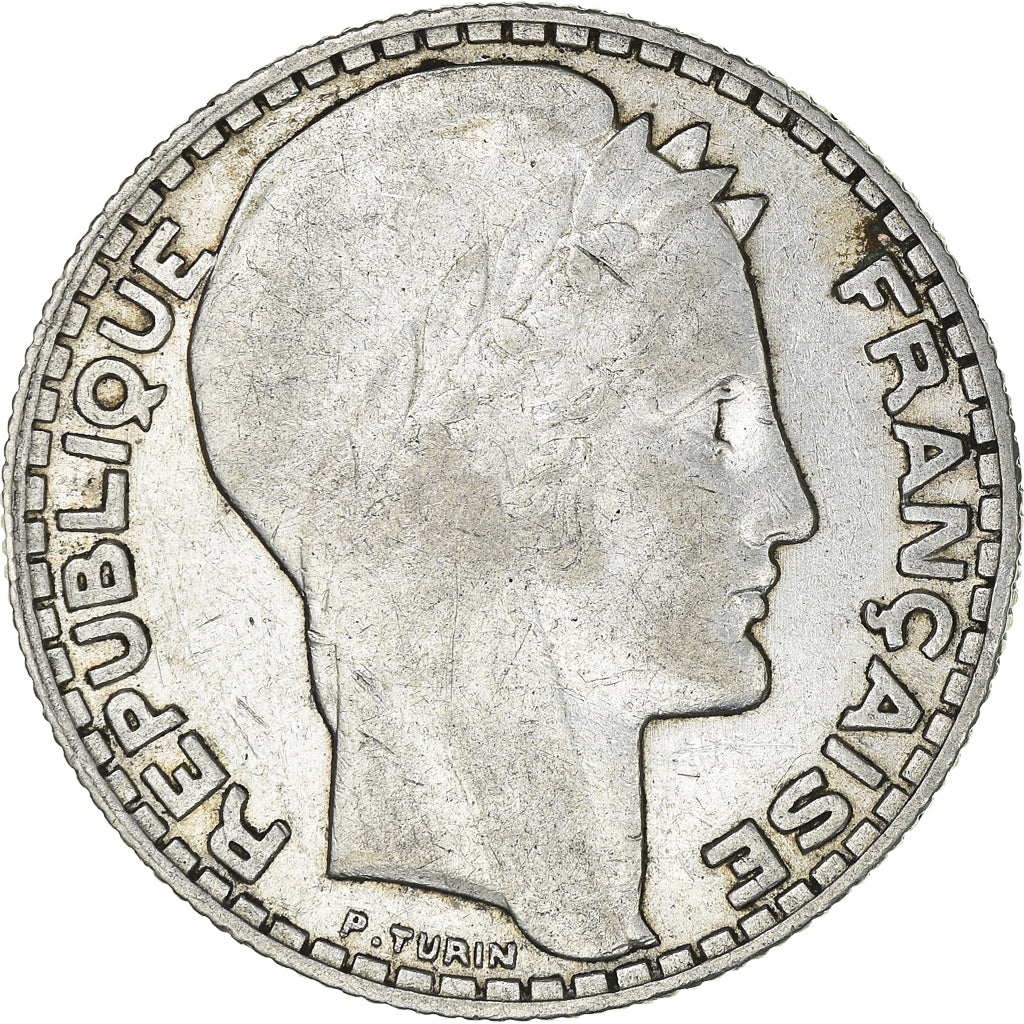 Coin, France, Turin, 10 Francs, 1933, Paris, VF(30-35), Silver, KM:878