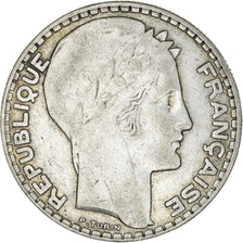 Coin, France, Turin, 20 Francs, 1933, Paris, EF(40-45), Silver, KM:879