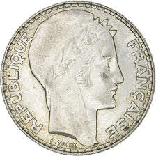 Coin, France, Turin, 20 Francs, 1933, Paris, AU(55-58), Silver, KM:879