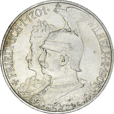 Coin, German States, PRUSSIA, Wilhelm II, 2 Mark, 1901, Berlin, Cleaned