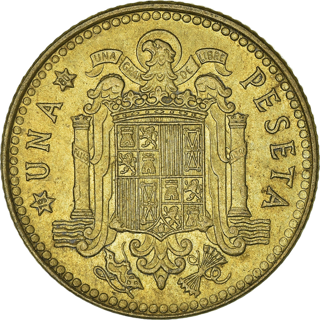 Moneta, Spagna, Juan Carlos I, Peseta, 1980, SPL-, Alluminio-bronzo, KM:806