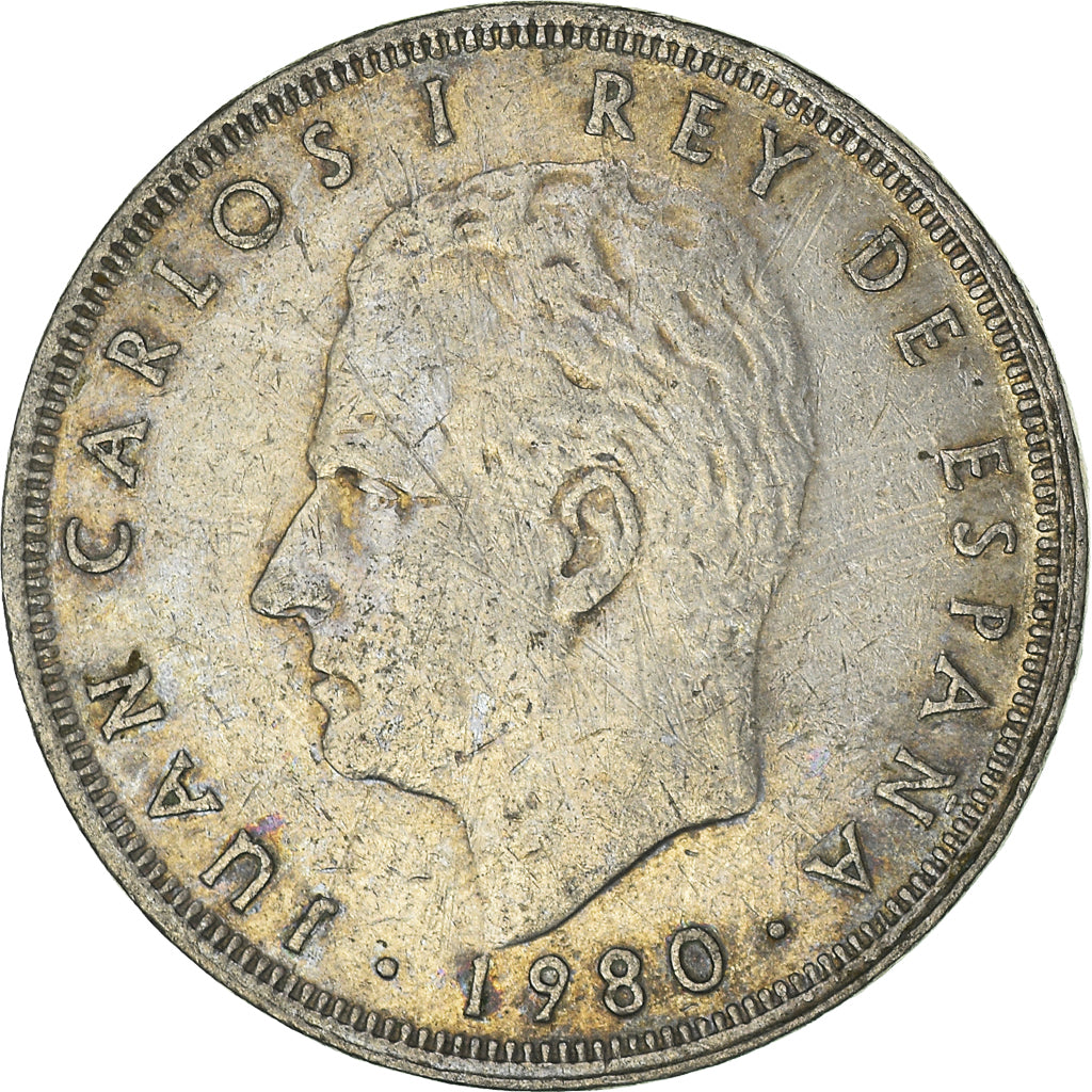 Monnaie, Espagne, Juan Carlos I, 25 Pesetas, 1981, TTB, Cupro-nickel, KM:818