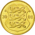 ESTONIA, Kroon, 2001, no mint, KM #35, MS(65-70), Aluminum-Bronze, 23.5, 5.00