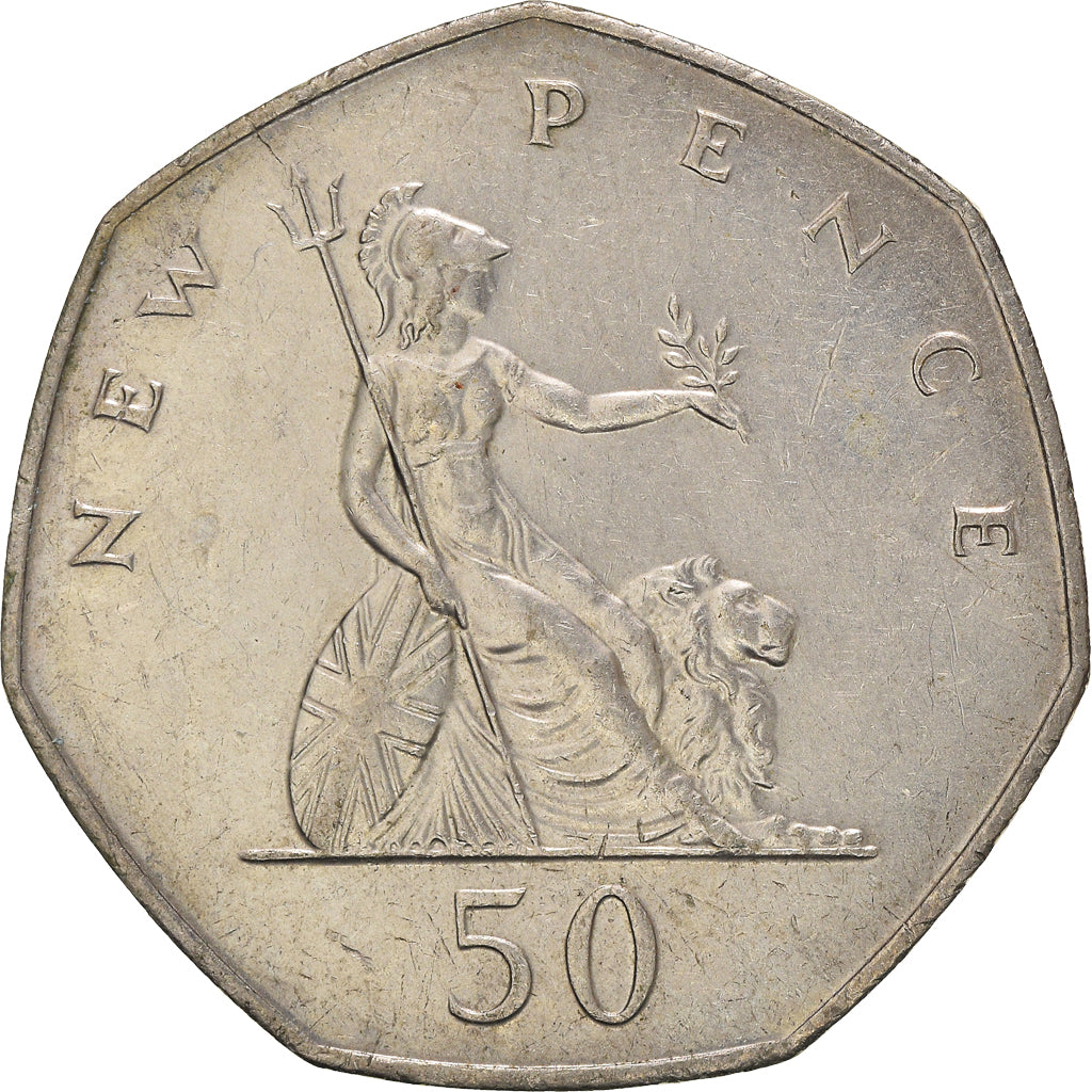 Monnaie, Grande-Bretagne, Elizabeth II, 50 New Pence, 1978, TTB+, Cupro-nickel