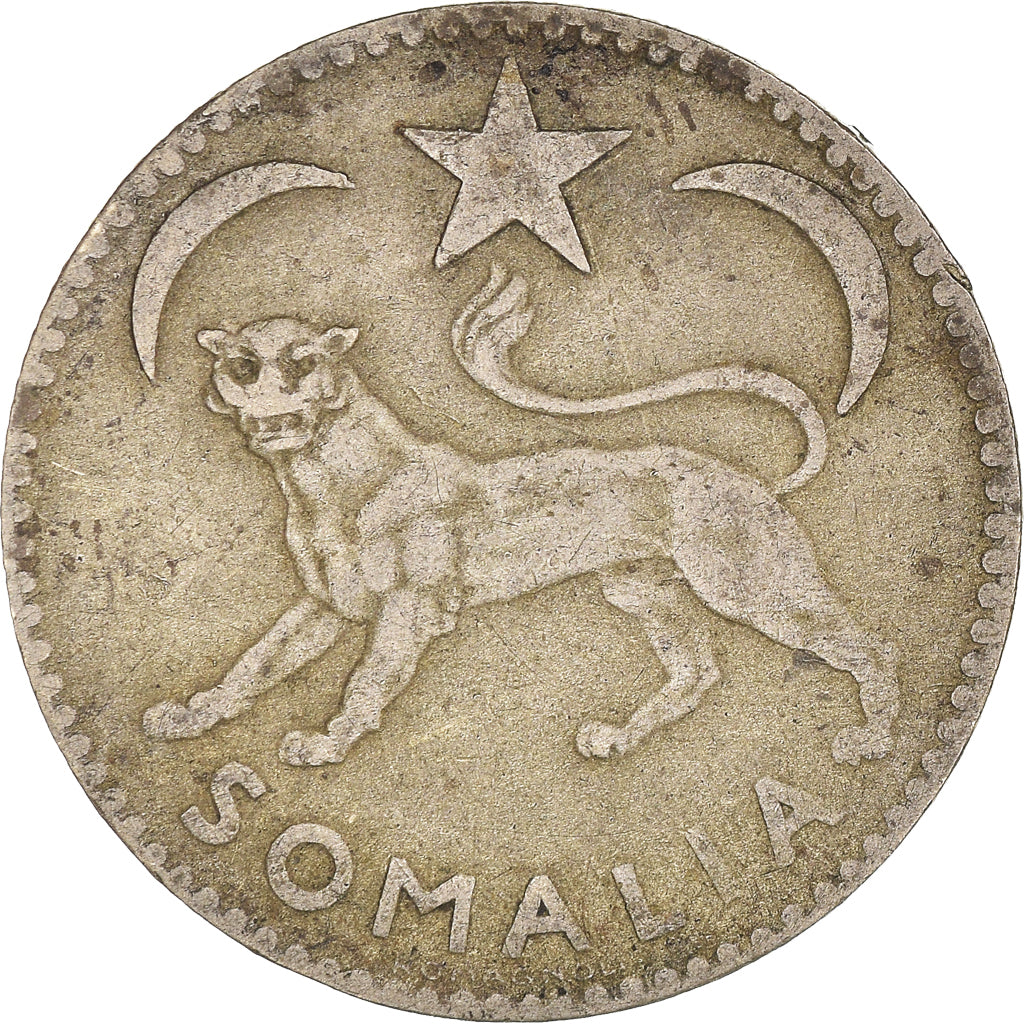 Coin, Somalia, Somalo, 1950, VF(30-35), KM:Pr5