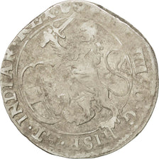 Coin, Spanish Netherlands, BRABANT, Escalin, 1628, Antwerp, VF(20-25), Silver