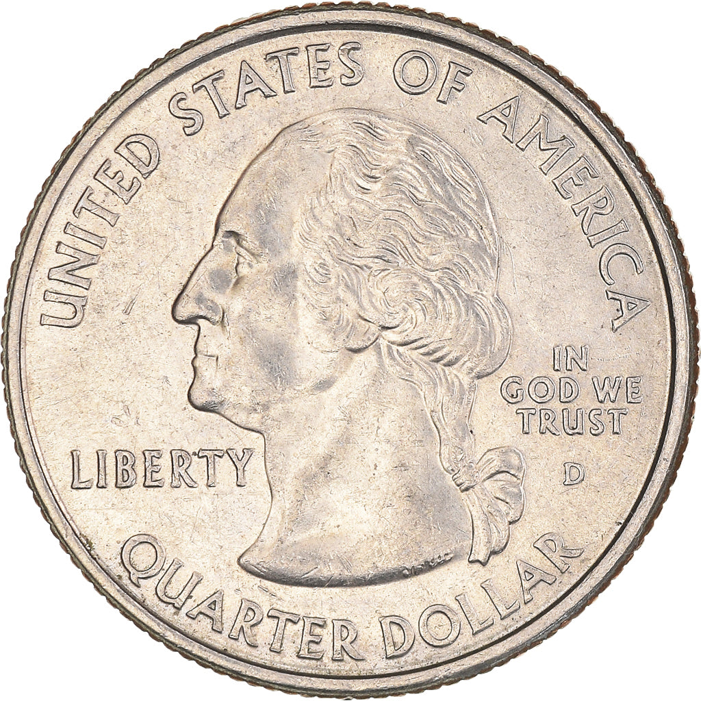 Monnaie, États-Unis, Quarter, 2004, U.S. Mint, Denver, SUP, Cupronickel plaqué