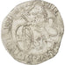 Belgium, Escalin, 1640, Anvers, KM #52.1, AU(50-53), Silver, 4.85