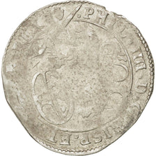 Munten, Lage Spaanse landen, BRABANT, Escalin, 1645, Antwerp, FR, Zilver