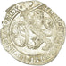 Coin, Spanish Netherlands, BRABANT, Escalin, 1650, Antwerp, AU(50-53), Silver