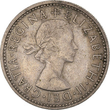 Coin, Great Britain, Elizabeth II, Shilling, 1962, EF(40-45), Copper-nickel