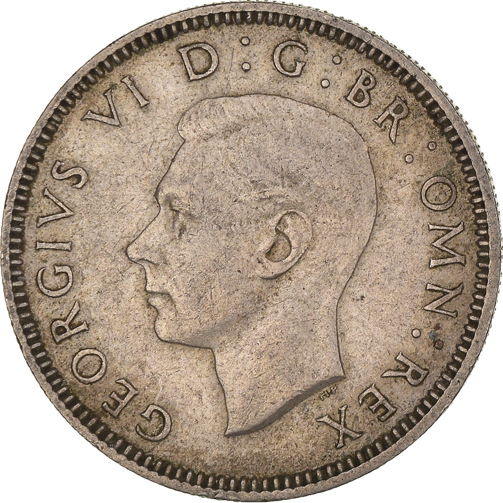 Coin, Great Britain, George VI, Shilling, 1950, EF(40-45), Copper-nickel, KM:876