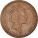 Coin, Great Britain, Elizabeth II, Penny, 1990, EF(40-45), Bronze, KM:935