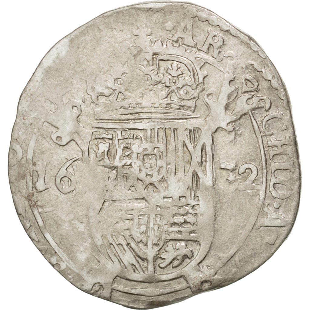 Belgium, Escalin, 1632, Tournai, KM #41, VF(30-35), Silver, 5.05
